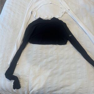 ALO Yoga Thrill Seeker Shrug white